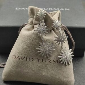 David Yurman Starburst Triple Drop Earrings